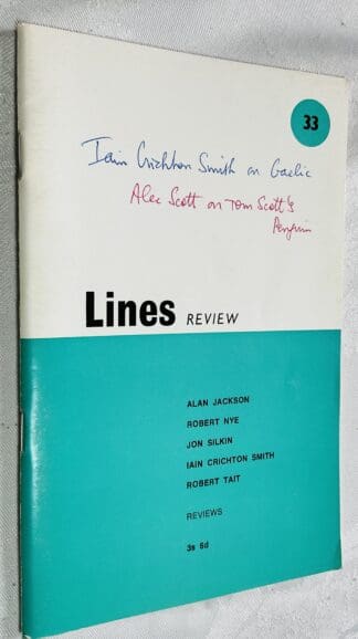 Lines Review No. 33