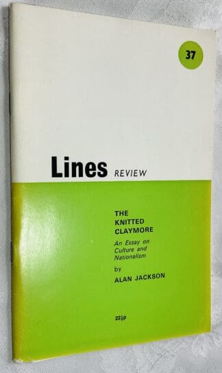 Lines Review No. 37: The Knitted Claymore - an Essay on Culture and Nationalism