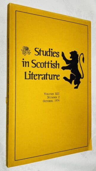 Studies in Scottish Literature Vol.12 No. 2
