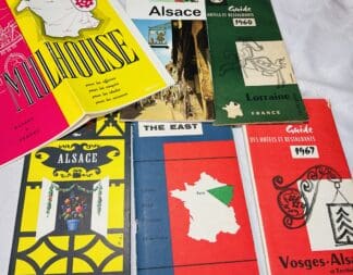 Alsace Lorraine Collection of Tourist Leaflets and Hotel Guides