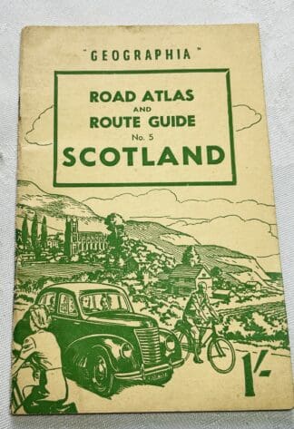 Road Atlas and Route Guide No 5 - Scotland