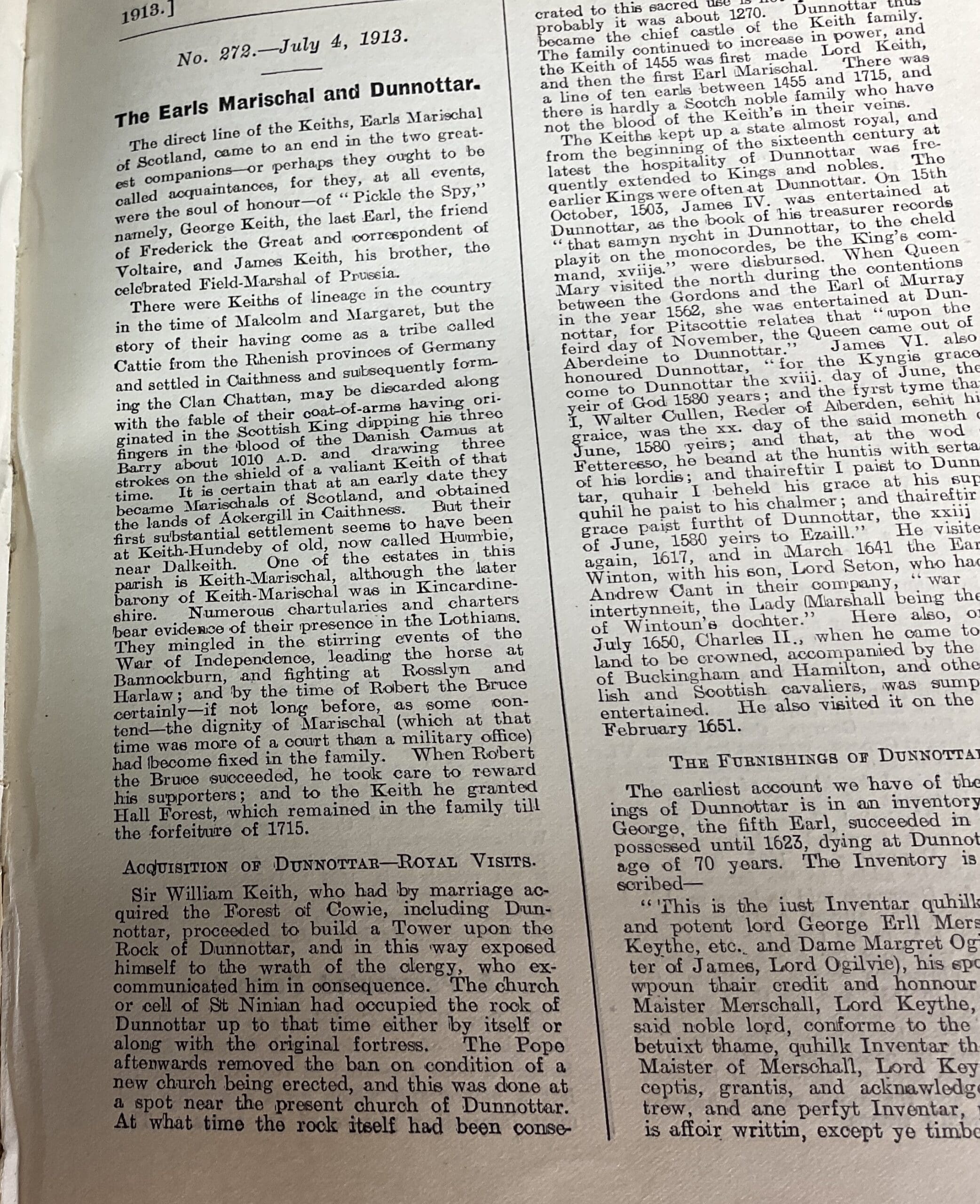 Aberdeen Journal Notes and Queries: Volume VI. 1913 - Image 4