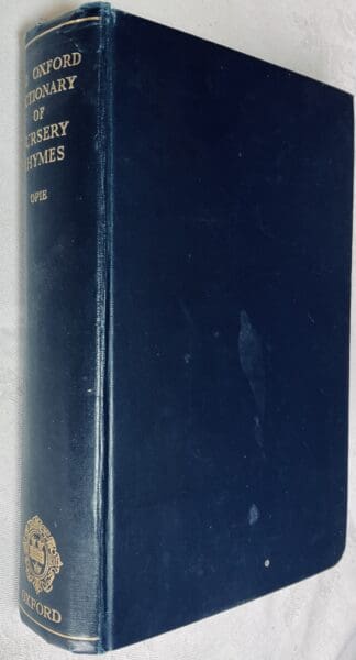Oxford Dictionary of Nursery Rhymes