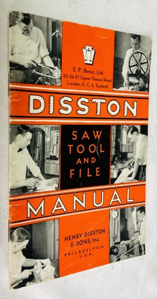 Disston Saw, Tool and File Manual