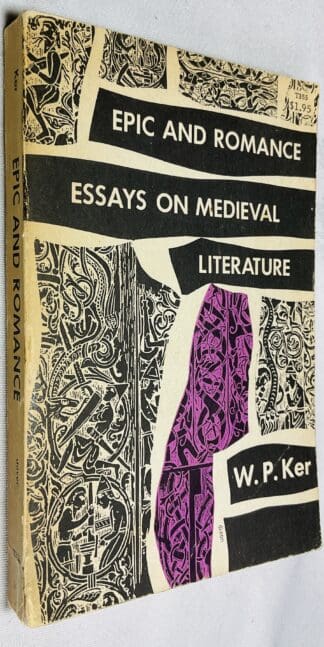 Epic And Romance: Essays On Medieval Literature