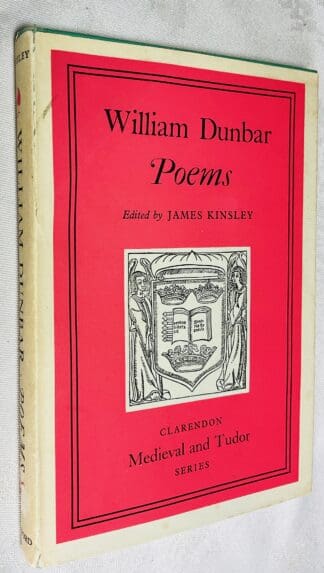 Poems: Appreciations by John Pinkerton, John Merry Ross, Agnes Mure MacKenzie, W.L. Renwick, C.S. Lewis