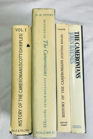 History of the Cameronians [Four Volume set]