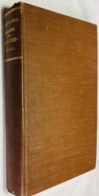 Blackwood's Magazine : Volume 249, January- June 1941