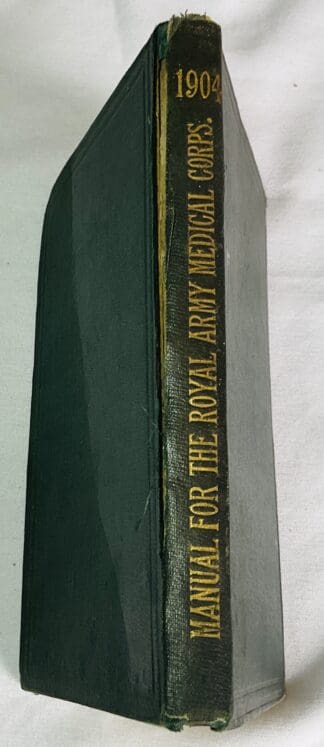 Manual for the Royal Army Medical Corps