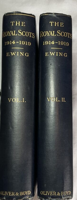The Royal Scots, 1914-1919 [Two volume set]