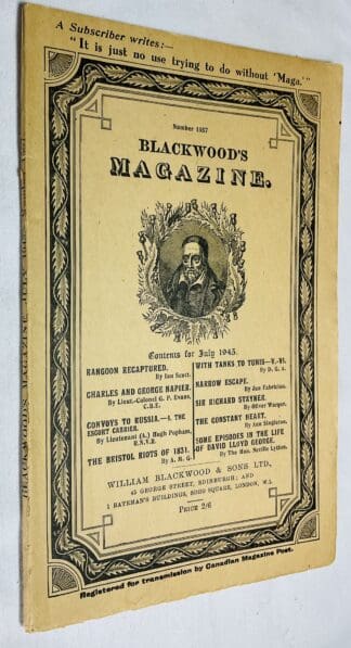 Blackwood's Magazine: Number 1557 [Vol. 258, July 1945]