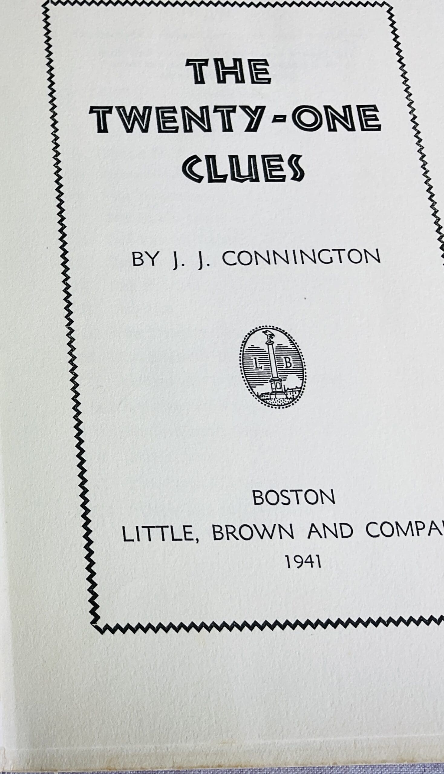 The Twenty-One Clues - Image 3