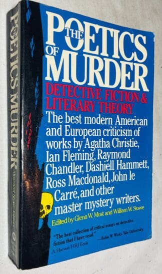 he Poetics of Murder: Detective Fiction and Literary Theory