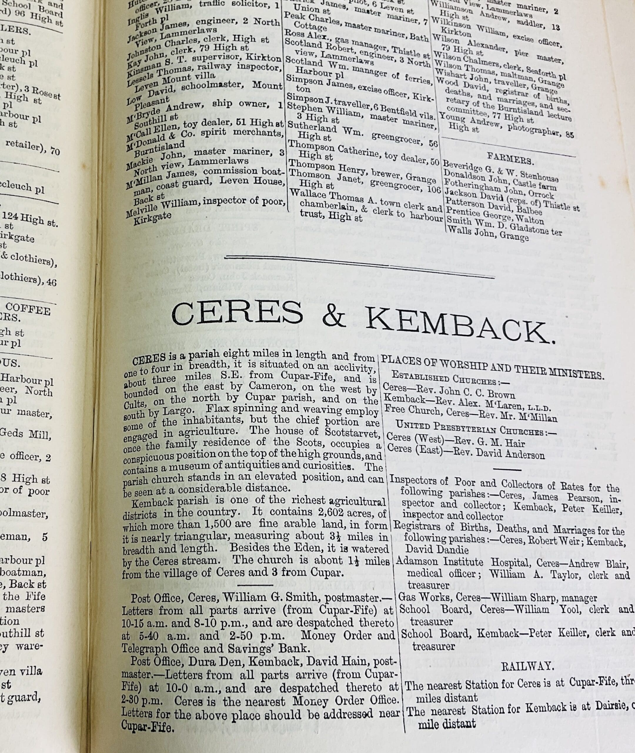 Worrall's Directory of the North-Eastern Counties of Scotland: Comprising the Counties of Forfar, Fife, Kinross, Aberdeen, Banff, and Kincardine - Image 4
