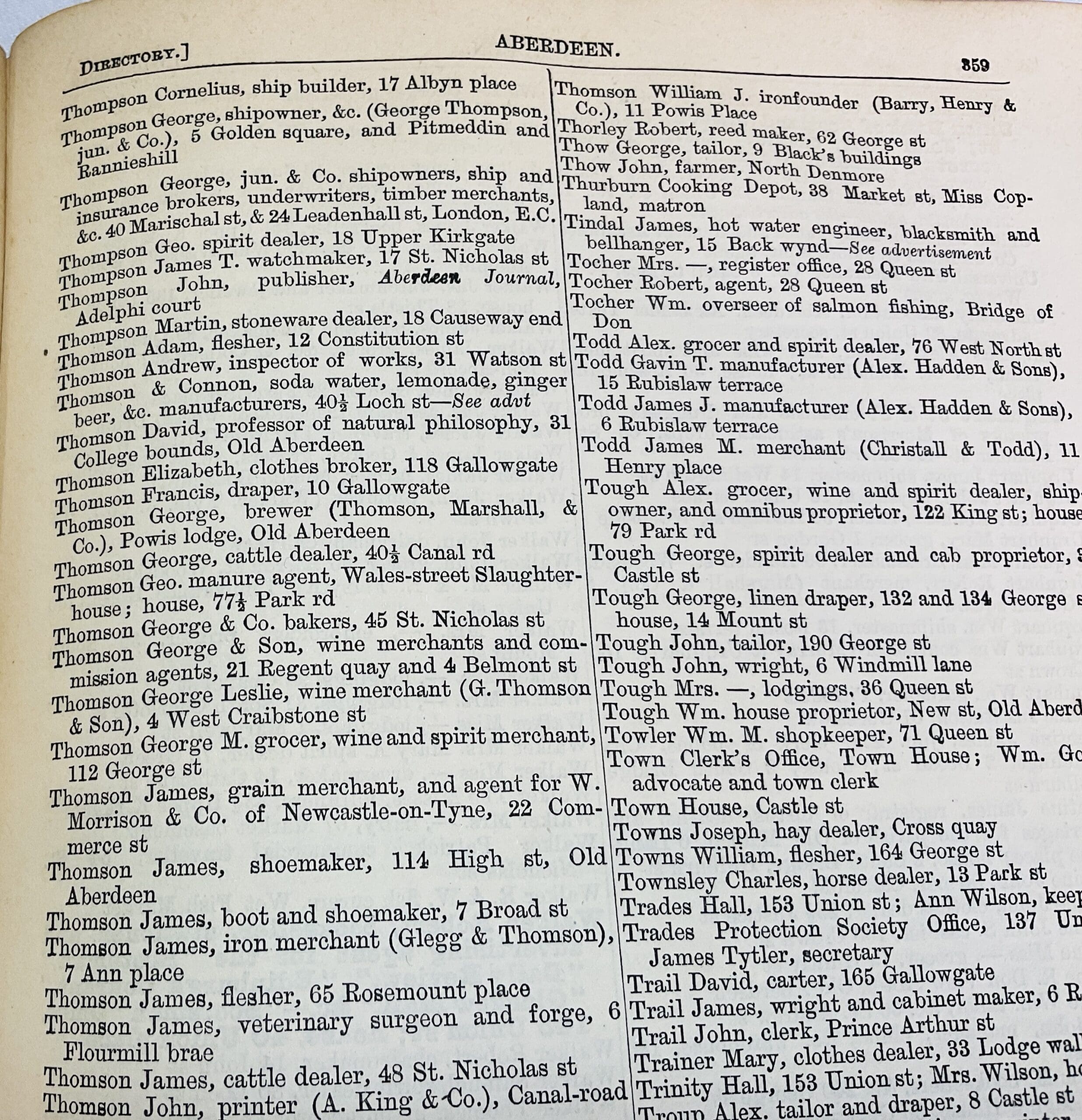 Worrall's Directory of the North-Eastern Counties of Scotland: Comprising the Counties of Forfar, Fife, Kinross, Aberdeen, Banff, and Kincardine - Image 5