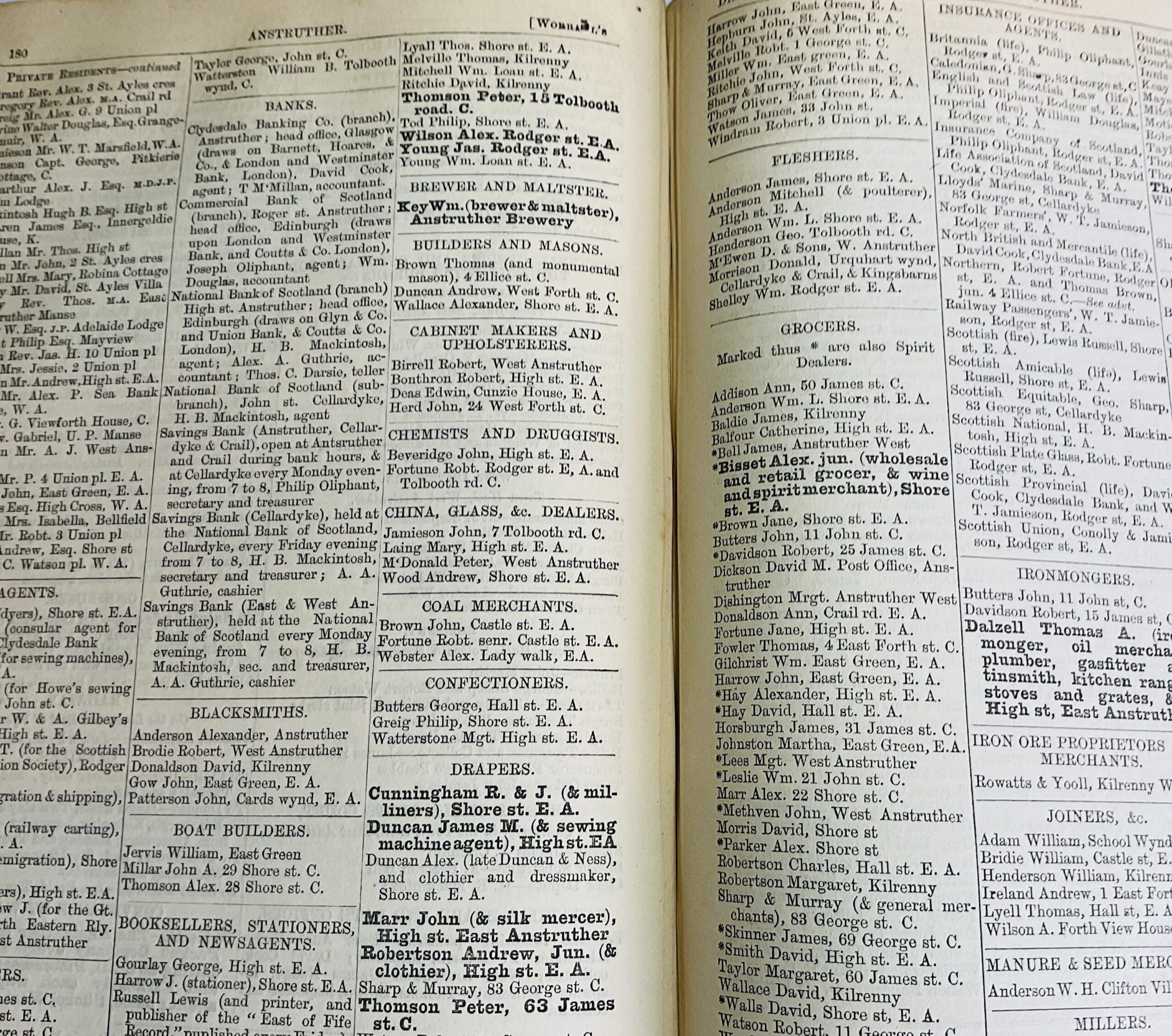 Worrall's Directory of the North-Eastern Counties of Scotland: Comprising the Counties of Forfar, Fife, Kinross, Aberdeen, Banff, and Kincardine - Image 6