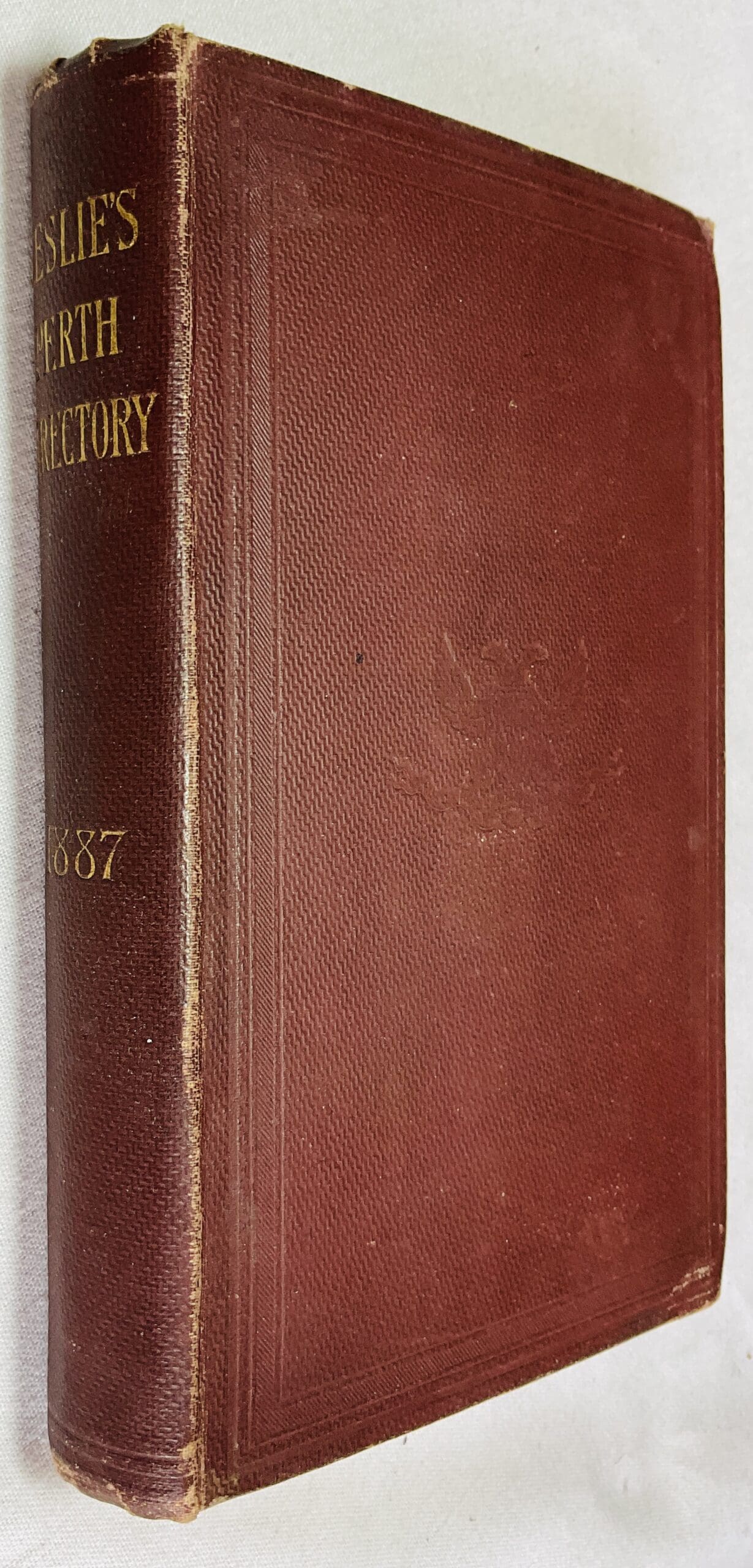 Leslie's Directory for Perth and Perthshire, 1887