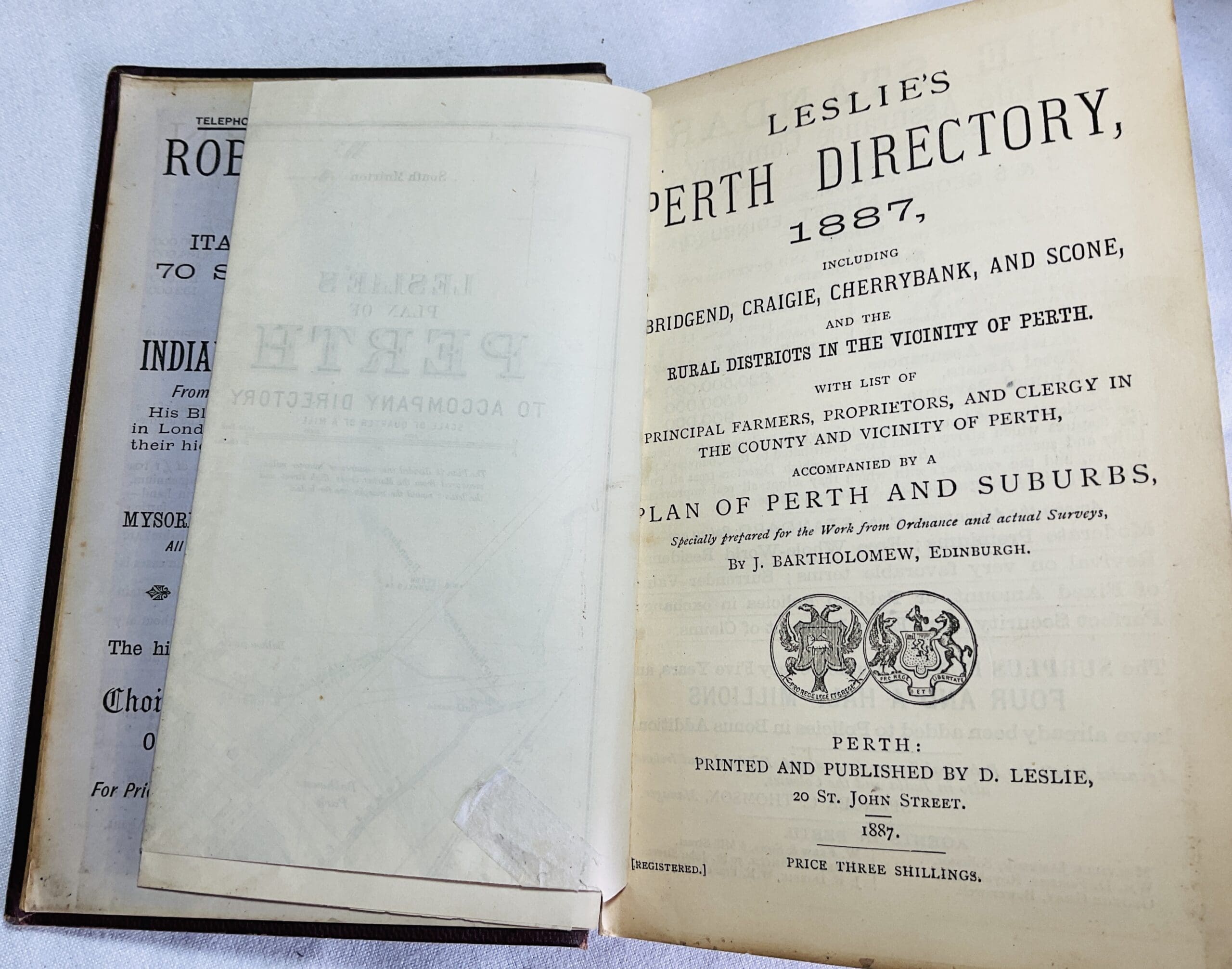 Leslie's Directory for Perth and Perthshire, 1887 - Image 3