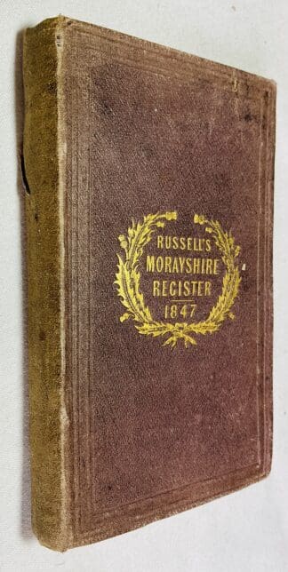 Russells Morayshire Register and Elgin & Forres Directory, 1847