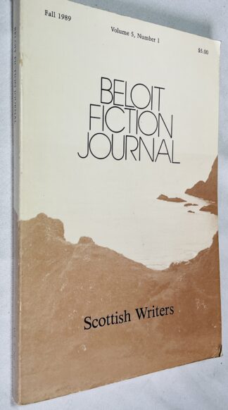 Scottish Writers: Beloit Fiction Journal [Fall, 1989]