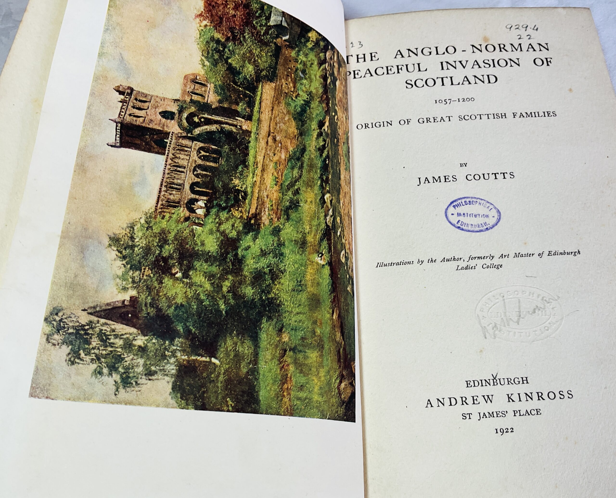 The Anglo-Norman Peaceful Invasion of Scotland, 1057-1200 : Origin of Great Scottish Families - Image 2