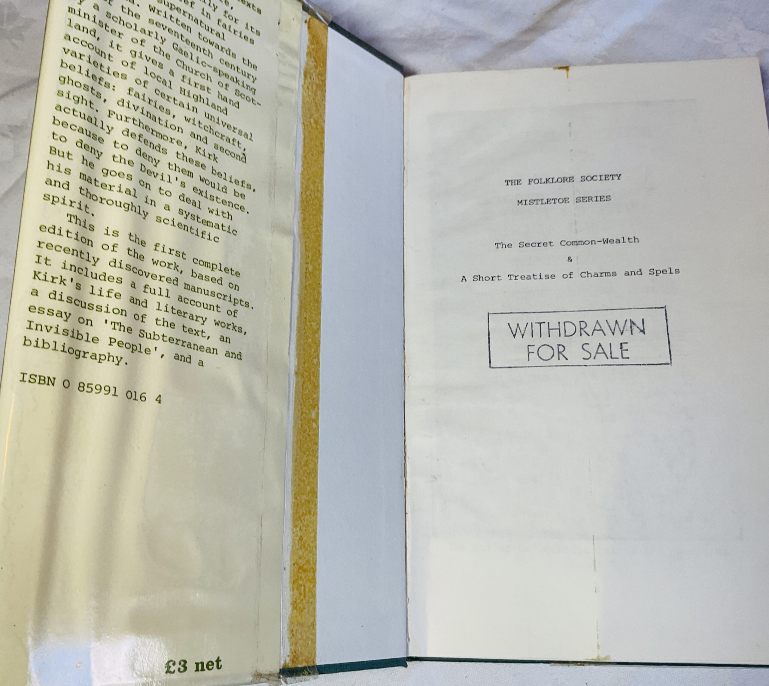 The Secret Common-Wealth: And A Short Treatise of Charms and Spels - Image 2