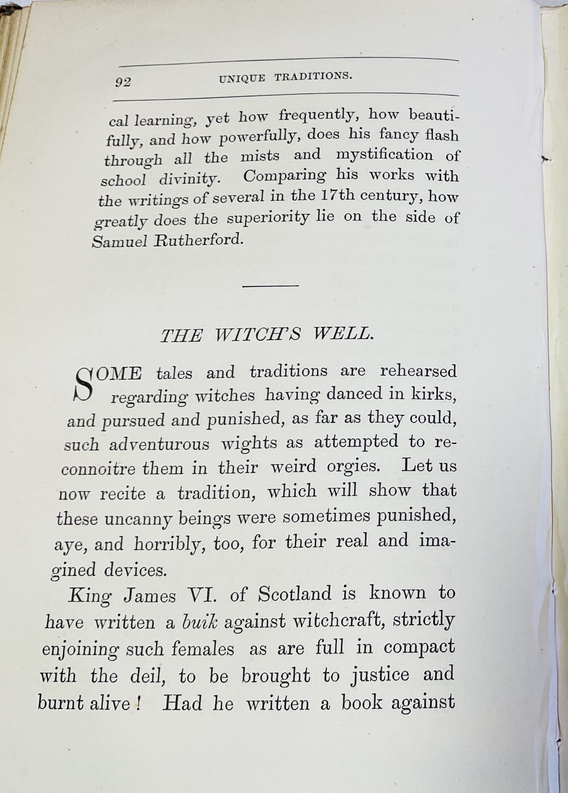 Unique Traditions Chiefly of the West and South of Scotland - Image 4