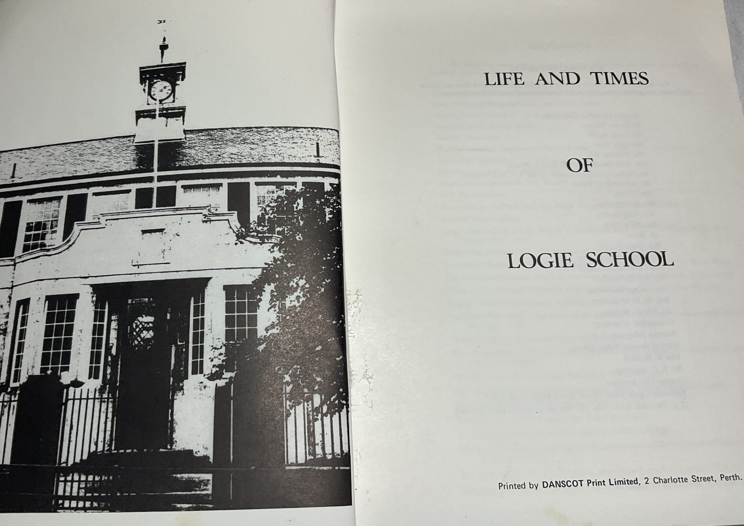 The Life and Times of Logie School - Image 2