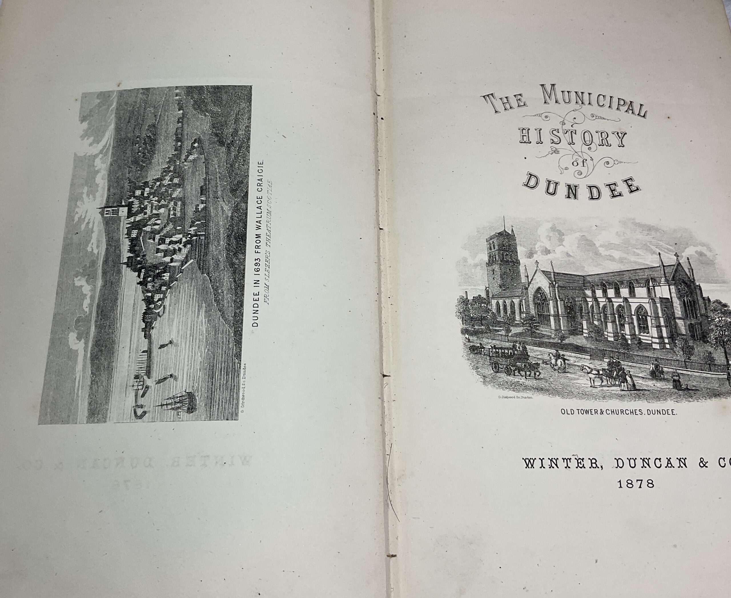 The Municipal History of the Royal Burgh of Dundee: Compiled from Original and Authentic Documents and Records in the Archives of the Town and Other Sources - Improved edition. - Image 3